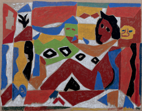 Acrylique sur toile, 146 x 114 cm, 2019