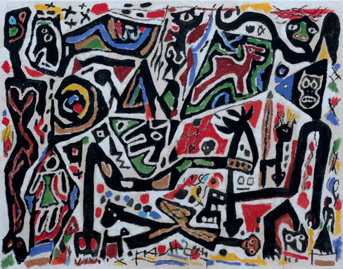 Acrylique sur toile, 146 x 114 cm, 2019