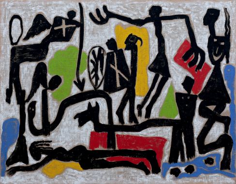 Acrylique sur toile, 146 x 114 cm, 2019
