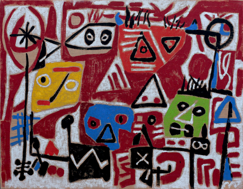 Acrylique sur toile, 146 x 114 cm, 2019