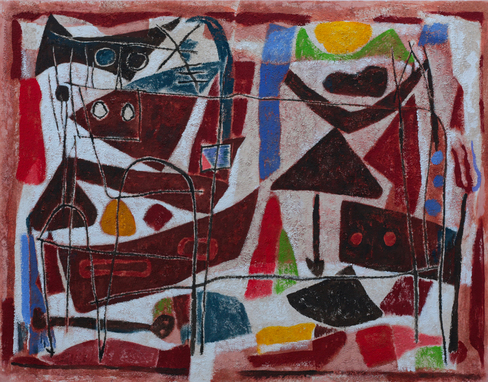 Acrylique sur toile, 146 x 114 cm, 2019