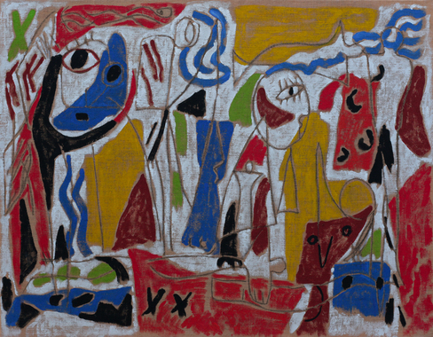 Acrylique sur toile, 146 x 114 cm, 2019