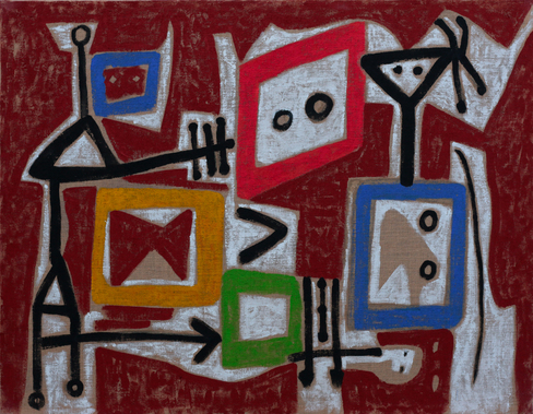 Acrylique sur toile, 146 x 114 cm, 2019