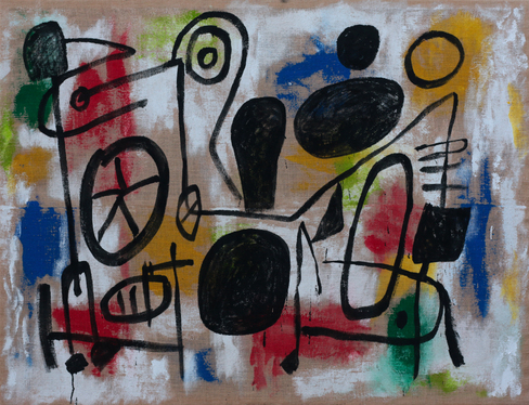 Acrylique sur toile, 146 x 114 cm, 2019
