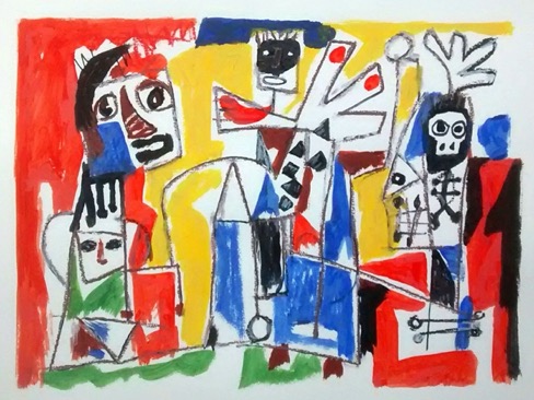 Acrylique, 40 x 30 cm, 2019